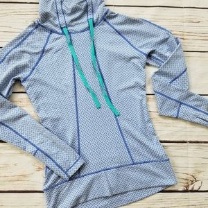 Avalanche Print Activewear Pullover Sweatshirt